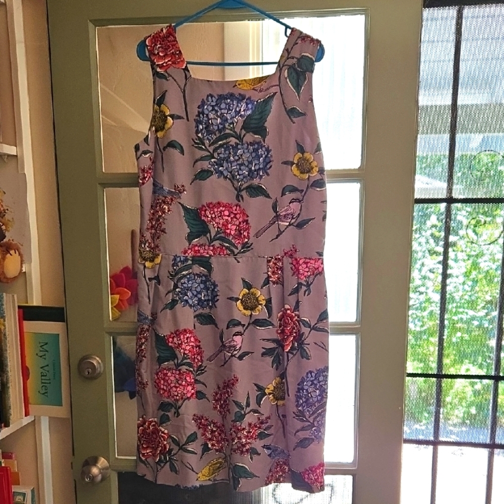 Boden Elegant Purple Dress